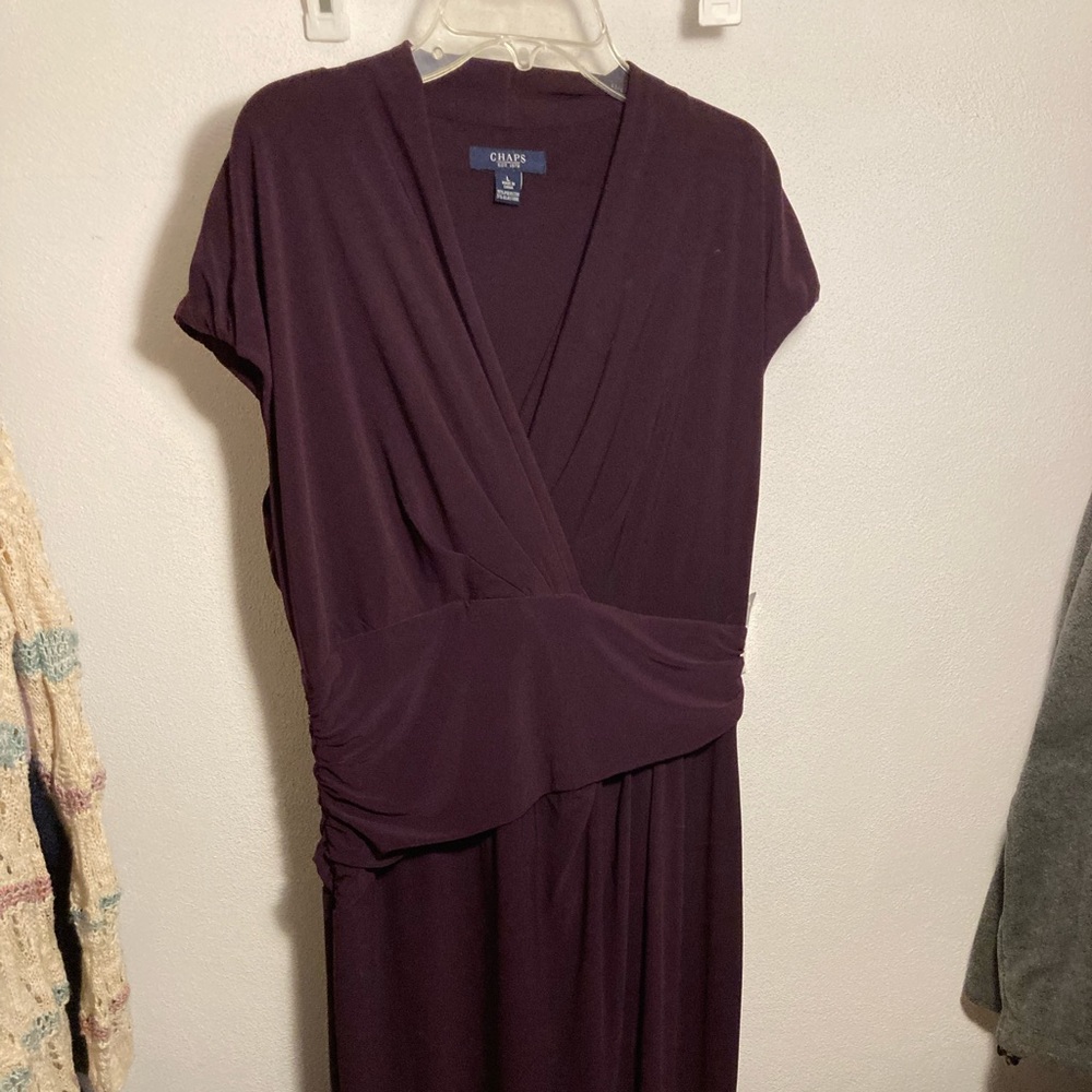 Deep Purple Chaps Dress, NWT